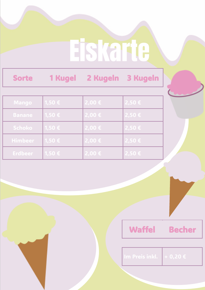 Eiskarte